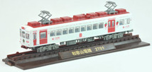 1/150 ジオコレ『 鉄道コレクション【 和歌山電鐵 いちご電車 2270系 2両セット 】』トミーテック TOMYTEC 鉄コレ_画像4