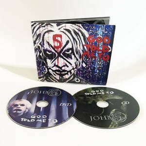 【送料無料！】John 5 ジョン５ CD+DVD「God Told Me To」デジパック仕様 Marilyn Manson, Motley Crue