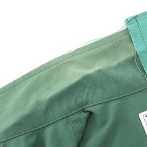 未使用 サカイ 21SS オックスフォードシャツ 半袖 メンズ 緑 グリーン 1 コットン Cotton Nylon Oxford Shirt sacai_画像5
