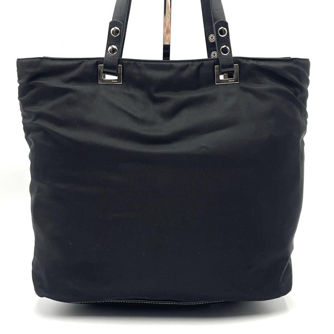 1円〜 【美品】プラダ PRADA 三角ロゴ アイコン トートバッグ