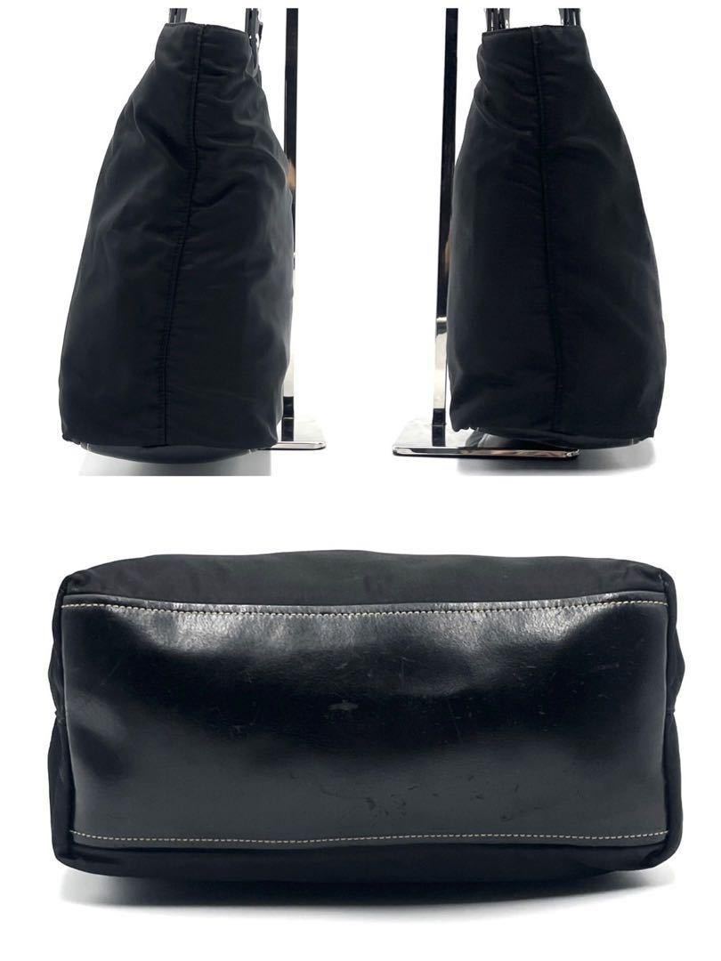1円〜 【美品】プラダ PRADA 三角ロゴ アイコン トートバッグ