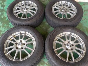 D16013 ウェッズ ニルバーナ アルファード ヴェルファイア 等 ブリザック ＶＲＸ 215/65R16 付き 6.5J +40 PCD114.3