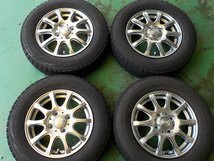 D13025 ＬＡＹＣＥＡ ワゴンＲ スペーシア ムーヴ タント Ｎ－ＢＯＸ 等 ブリザック ＶＲＸ 145/80R13 付き 4.0B +42_画像1