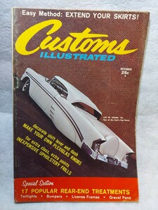 customs illustrated 1959 Dec kustom hot rod ホットロッド　５０s　６０s　ヴィンテージ