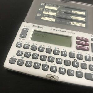 【値下】カシオ 電子辞書 CASIO EX-word XD-E15 英和辞典 和英辞典 完動品 送料230円の画像1