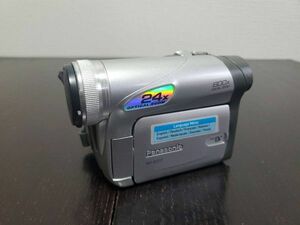 【値下】Panasonic パナソニック NV-GS17 ビデオカメラ 24倍ズーム バッテリーなし 未チェックジャンク