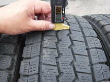 ダンロップ スタッドレス ウインターマックス LT03 225/75R16 118/116 LT 4本ばり物　②　2t 3t キャンター　エルフ_画像3