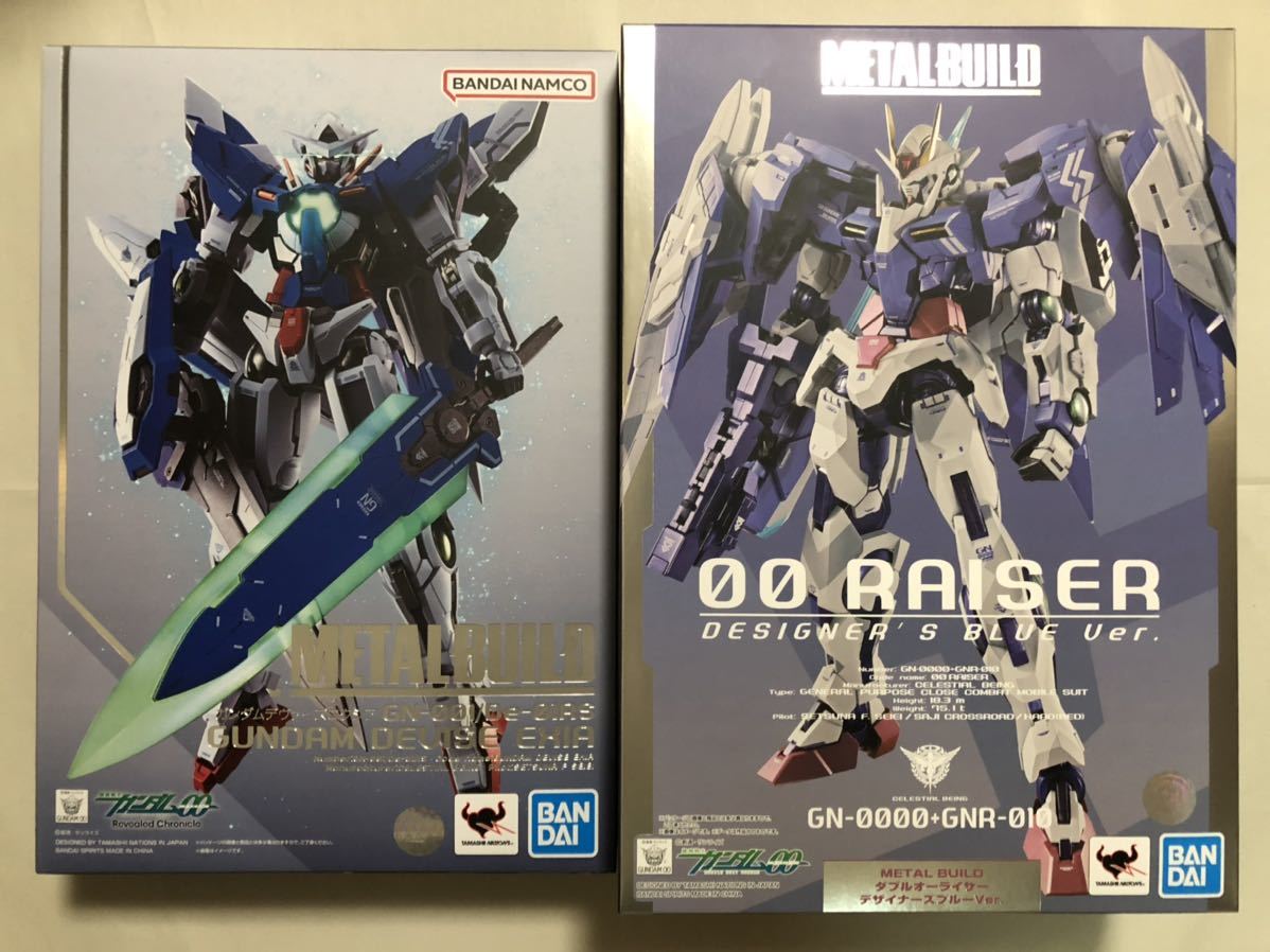 ヤフオク! -「metal build ダブルオーライザー デザイナーズブルー ver