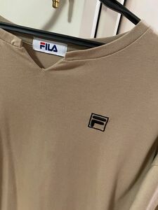 FILA 半袖 バックプリント　ワンピース L 