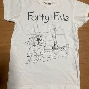 45rpm コットンTシャツ