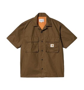 完売 CARHARTT WIP カーハートWIP S/S WYNTON SHIRT 茶 XL 新品