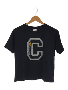 Champion◆Tシャツ/M/コットン/BLK/半袖/ブラック/プリント/トップス/