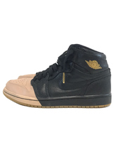 NIKE◆WMNS AIR JORDAN 1 RET HI PREM/ウィメンズエアジョーダンレトロ/ブラック/23.5c_画像1