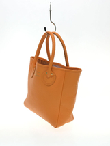 YOUNG & OLSEN◆別注/EMBOSSED LEATHER TOTE S/トートバッグ/レザー/オレンジ/エンボスレザー_画像2