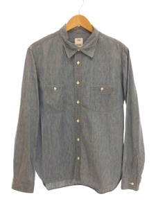 visvim◆Lumber Shirt/18SS/長袖シャツ/2/コットン/ブルー/0118105011024