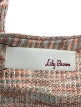 Lily Brown◆長袖ワンピース/one/レーヨン/PNK/総柄/LWNO211029_画像3