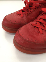 NIKE◆AIR JORDAN 2 RETRO LOW/エアジョーダンレトロロー/レッド/832819-606/27cm/_画像6