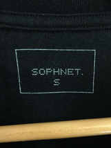 SOPHNET.◆Tシャツ/S/コットン/BLK/SOPH-167095_画像3