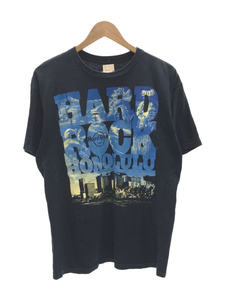 HARD ROCK◆Tシャツ/M/コットン/NVY/