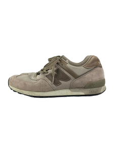 NEW BALANCE◆ニューバランス/ローカットスニーカー/UK9.5/BEG/ベージュ/スウェード/M576FC