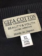 BEAUTY&YOUTH UNITED ARROWS◆GIZAコットンクルーネックセーター(薄手)/XL/コットン/NVY/1213-299-3192_画像3