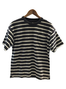 JOURNAL STANDARD relume◆Tシャツ/M/コットン/GRY/ボーダー/16-071-464-7310