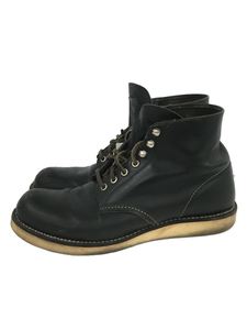 RED WING◆レースアップブーツ・6インチクラシックプレーントゥ/US10/BLK