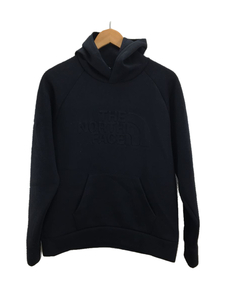 THE NORTH FACE◆TECH AIR SWEAT HOODIE_テックエアースウェットフーディ/M/ポリエステル/BLK/無地