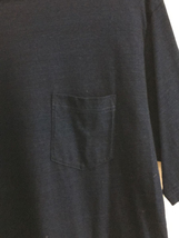 SOPHNET.◆Tシャツ/M/コットン/NVY/soph-167058/16ss INDIGO BACK PANEL LONG POCK_画像8