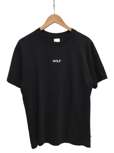 GOLF WANG◆Tシャツ/M/コットン/ブラック/無地