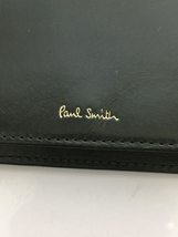 Paul Smith◆コインケース/パスケース/牛革/グリーン/無地/メンズ_画像3