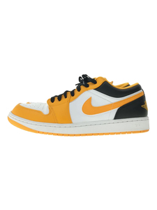 NIKE◆ローカットスニーカー/28.5cm/YLW/AIR JORDAN LOW 1 TAXI/553558-701