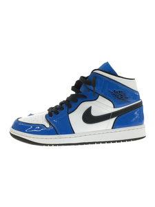 NIKE◆AIR JORDAN 1 MID SE_エアジョーダン 1 ミッド/29cm/BLU