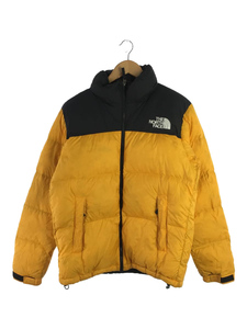 THE NORTH FACE◆NUPTSE DOWN JKT/ヌプシダウンジャケット/L/ナイロン/YLW/ND91631