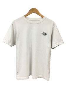 THE NORTH FACE◆ザノースフェイス/NT32159/Tシャツ/Tee/半袖カットソー/L/コットン/ホワイト