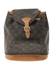 LOUIS VUITTON◆モンスリMM_モノグラム_BRW/PVC/M51136