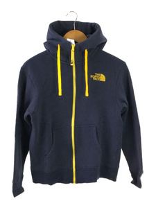 THE NORTH FACE◆REARVIEW FULLZIP HOODIE_リアビューフルジップフーディ/XS/コットン/ネイビー