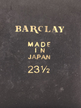 BARCLAY◆フラットパンプス/リボン装飾/シースルー/23.5cm/ブラック/日本製_画像5