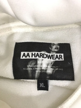 AA HARD WEAR/パーカー/XL/ポリエステル/WHT/使用感・ヨゴレ有_画像3