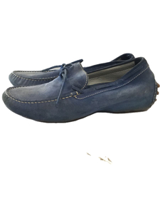 LARDINI* deck shoes /US6/BLU/ suede 