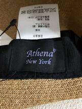 Athena New York◆ヘッドウェア/-/CML/無地/レディース_画像4