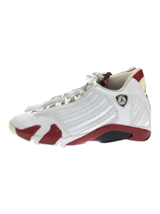 NIKE◆AIR JORDAN 14 RETRO/26cm/WHT/487471-101