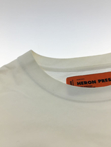 HERON PRESTON◆Tシャツ/プリント/XL/コットン/WHT/HMAA001F18632015_画像6