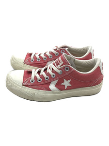 CONVERSE◆ローカットスニーカー/23cm/RED/変色有