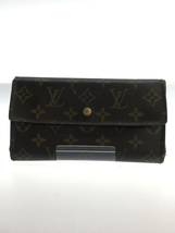 LOUIS VUITTON◆ポルト・トレゾールインターナショナル_モノグラム_BRW/PVC/BRW/総柄/メンズ_画像1