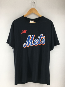 FRUIT OF THE LOOM◆Tシャツ/L/コットン/ブラック/Mets/プリント/バックプリント/LINDOR/12/オーバーサイズ