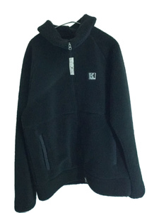 HELLY HANSEN◆フリースジャケット/XL/ポリエステル/BLK