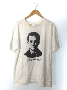 READYMADE◆2021S/S/DUCHAMP/Tシャツ/XL/コットン/WHT/総柄/RE-CO-WH-00-00-141