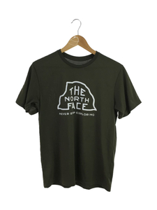 THE NORTH FACE◆S/S HALF DOME GRAPHIC TEE_ショートスリーブハーフドームグラフィックティー/S/コットン/