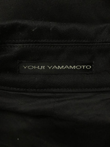 Y’s for men◆コート/4/コットン/BLK/無地/MU-C04-001_画像3